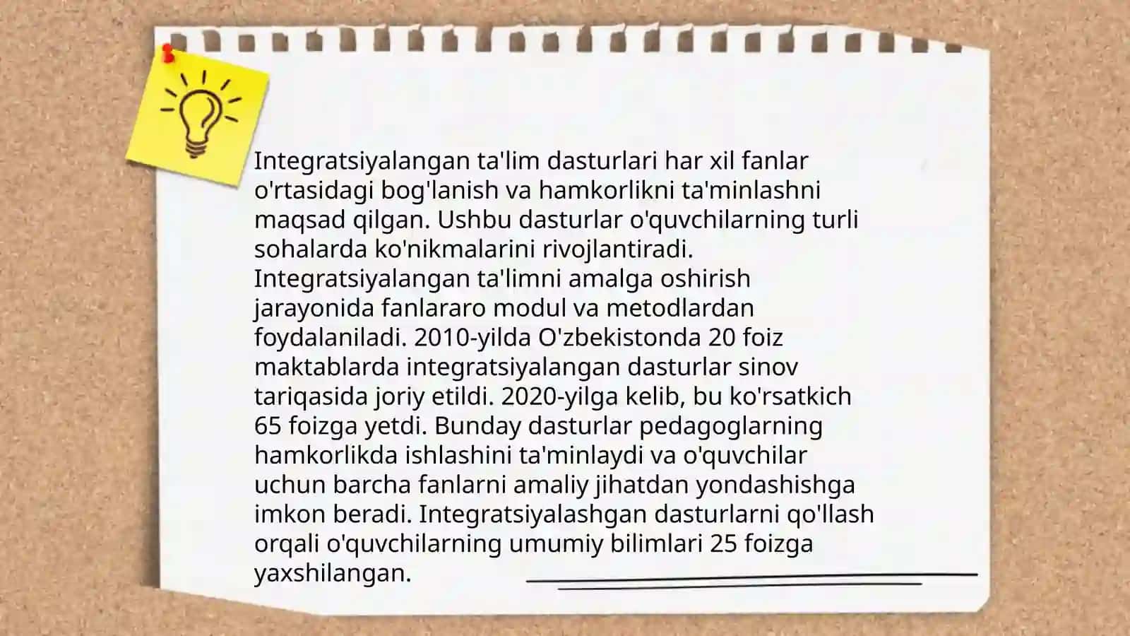 Boshlanğich ta’limda innovatsiya va integratsiya 4