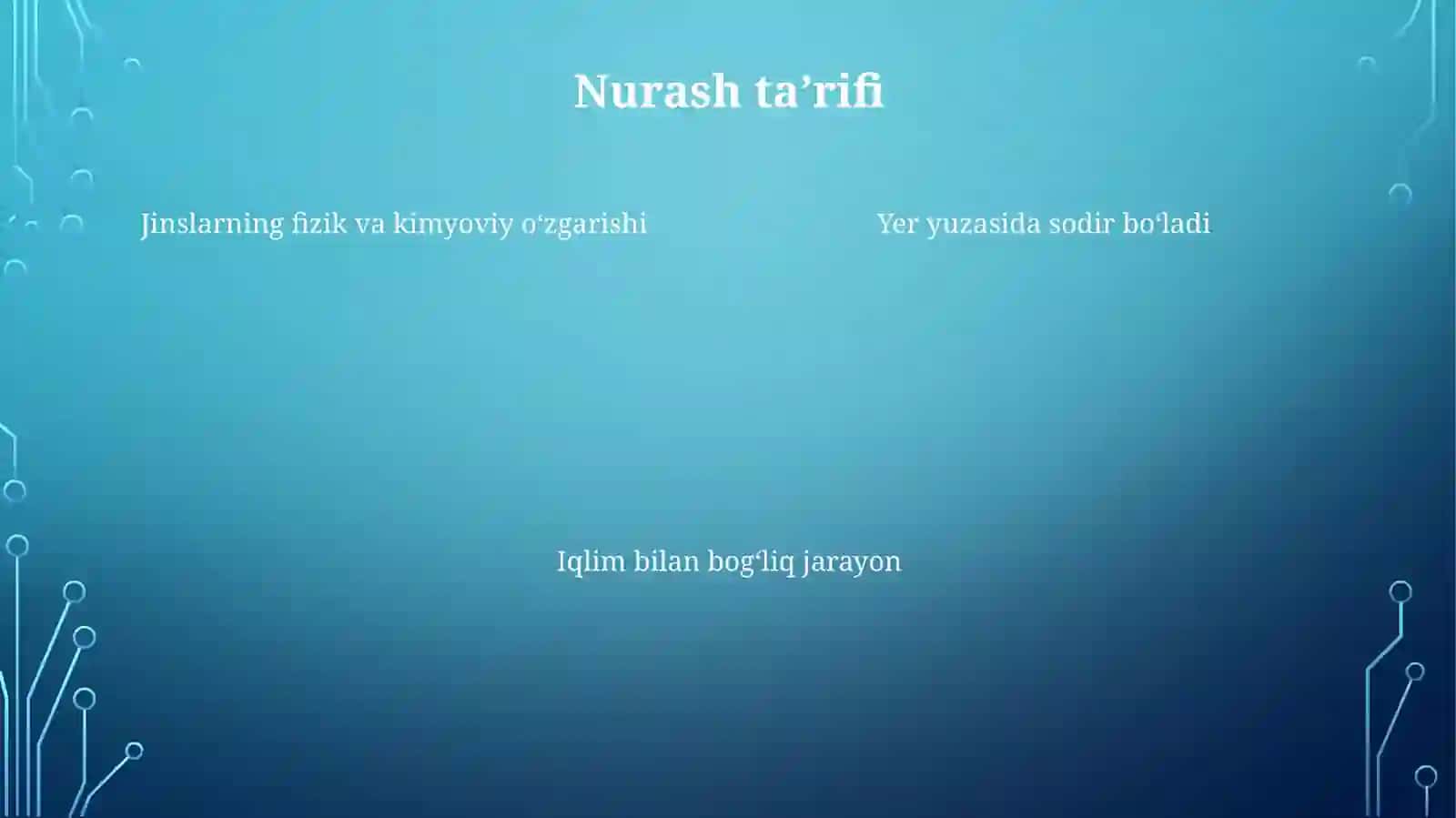 Tog‘ jinslarini nurash tushunchasi 4