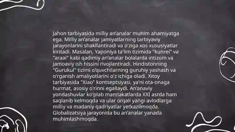 Jahon tarbiya konsepsiyasi 4