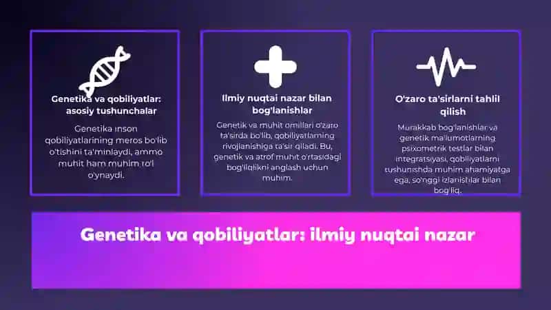 Qobiliyatlar va genetika 4