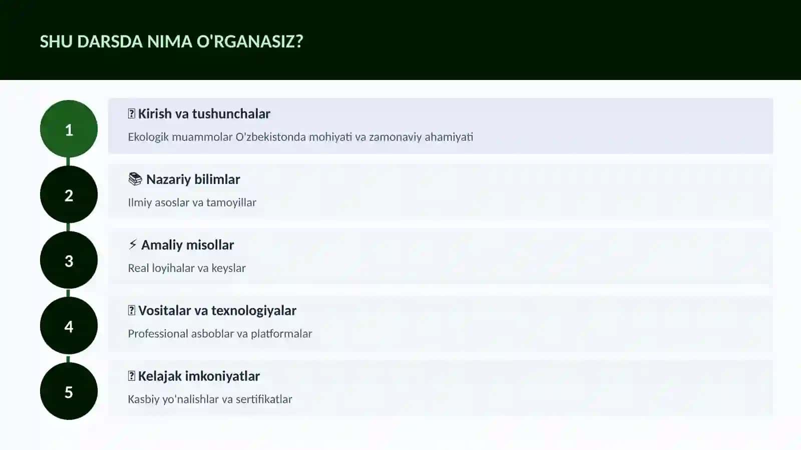 Ekologik muammolar O'zbekistonda 4