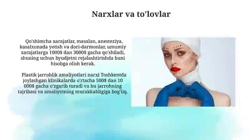 Plastik Jarrohlik va ijtimoiy ta'sirlar 4