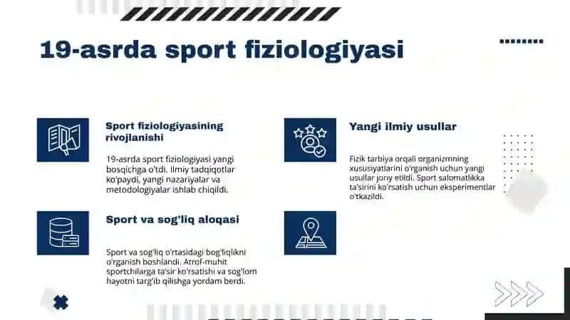Sport fiziologiyasining rivojlanish tarixi 4