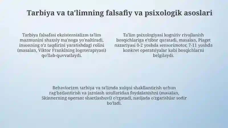 Tarbiyaning maqsad va vazifalari 4