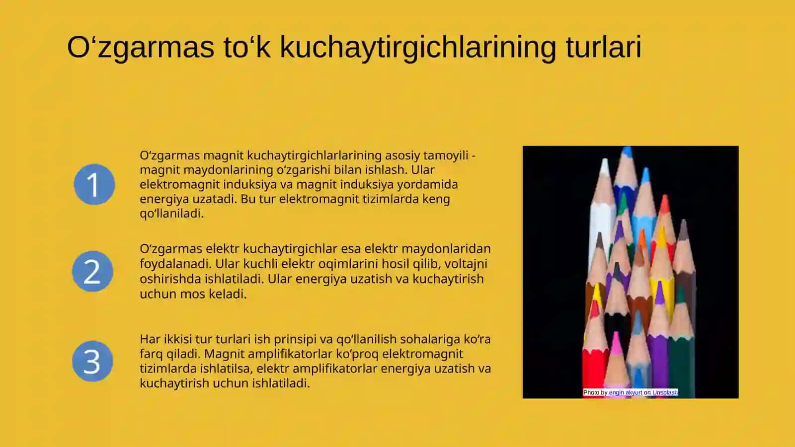 O`zgarmas tok kuchaytirgichlar 4