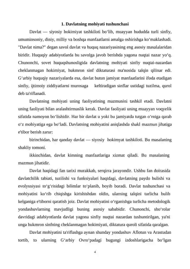 Davlatning VUJUDGA KELISHI HAQIDA NAZARIYALAR 4