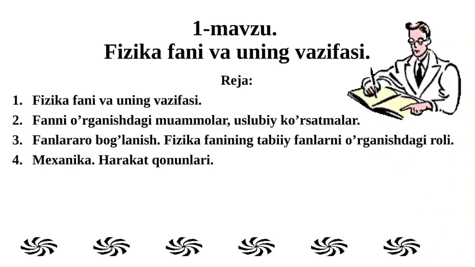 UMUMIY FIZIKA kursiga 4