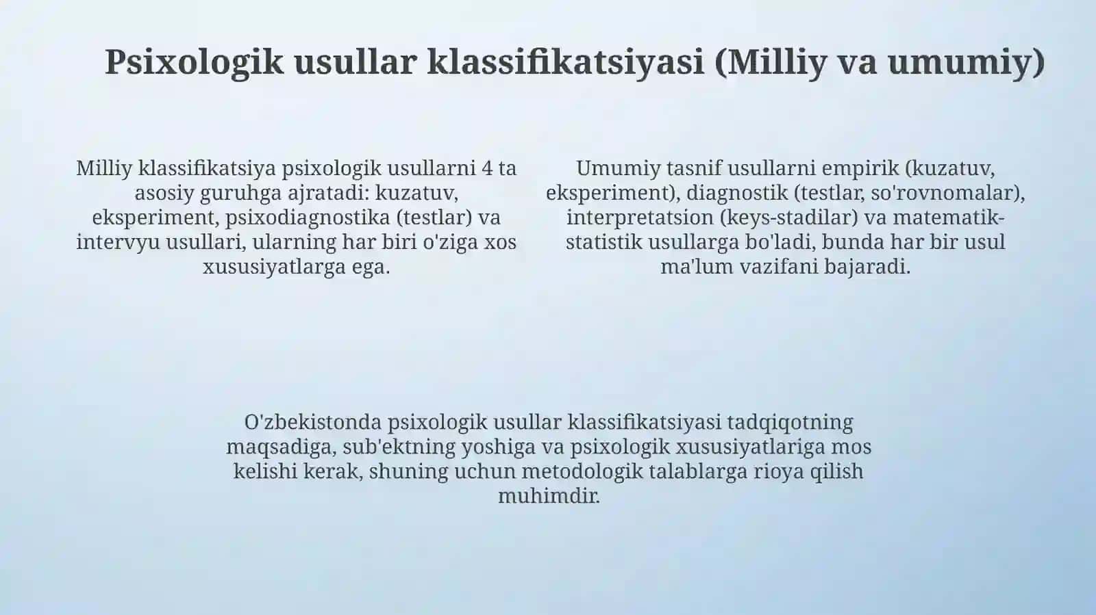 Psixologik tadqiqot metodlari 4