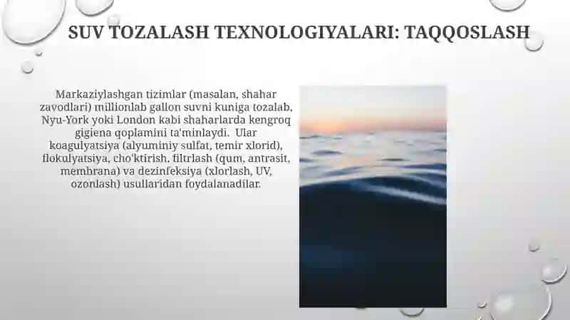 Mahalliy va markazlashgan suv ta'minoti 4