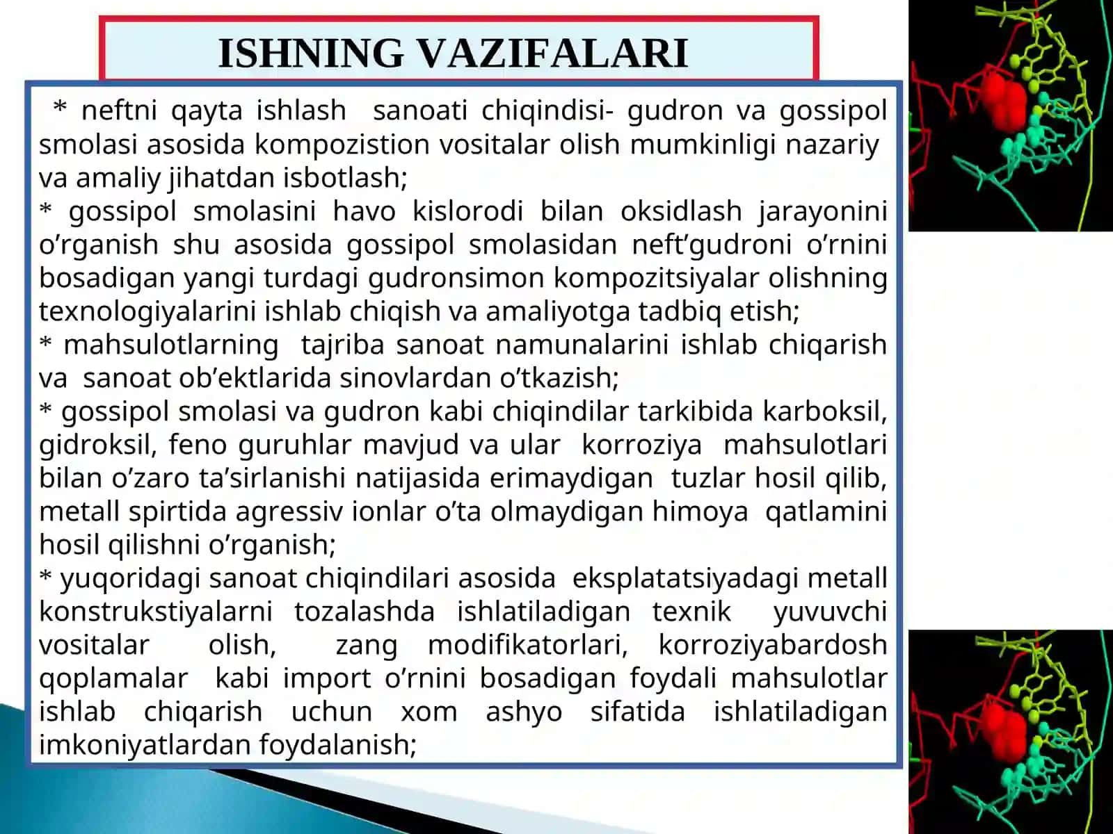 Gossipol smolasi asosida bitumli kompozitsiyalar 4