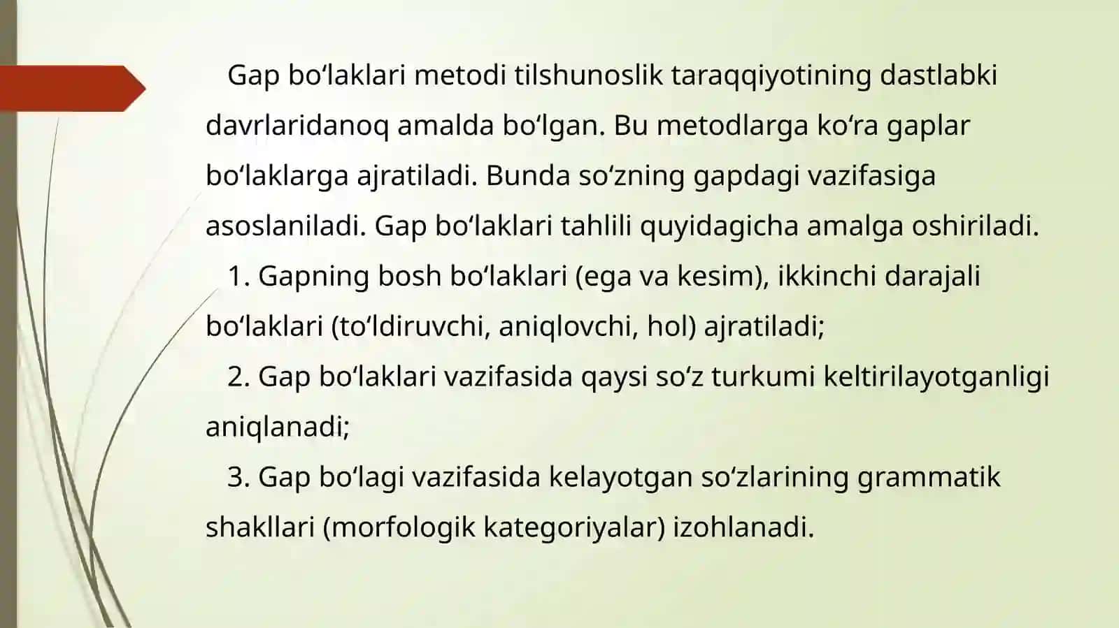 Lingvistik tahlil metodlari 4