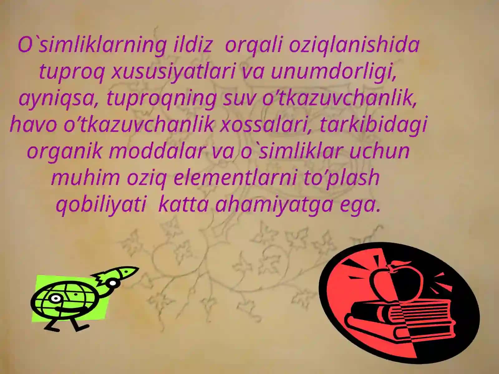 O`simliklarning mineral oziqlanishi 4