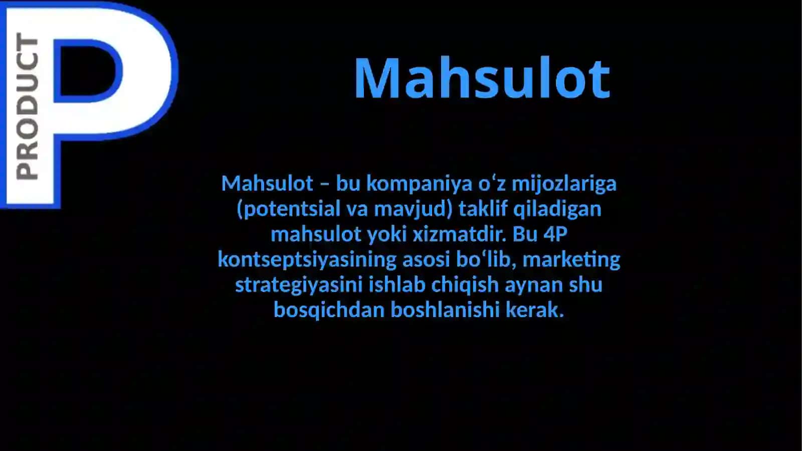 4P Marketing 4