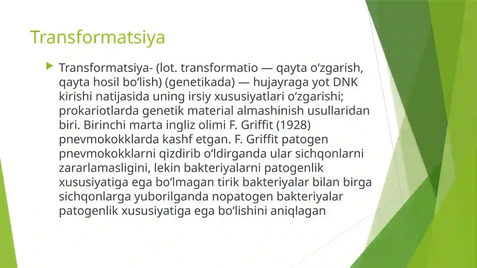 Tiriklikning molekulya rasoslari 4