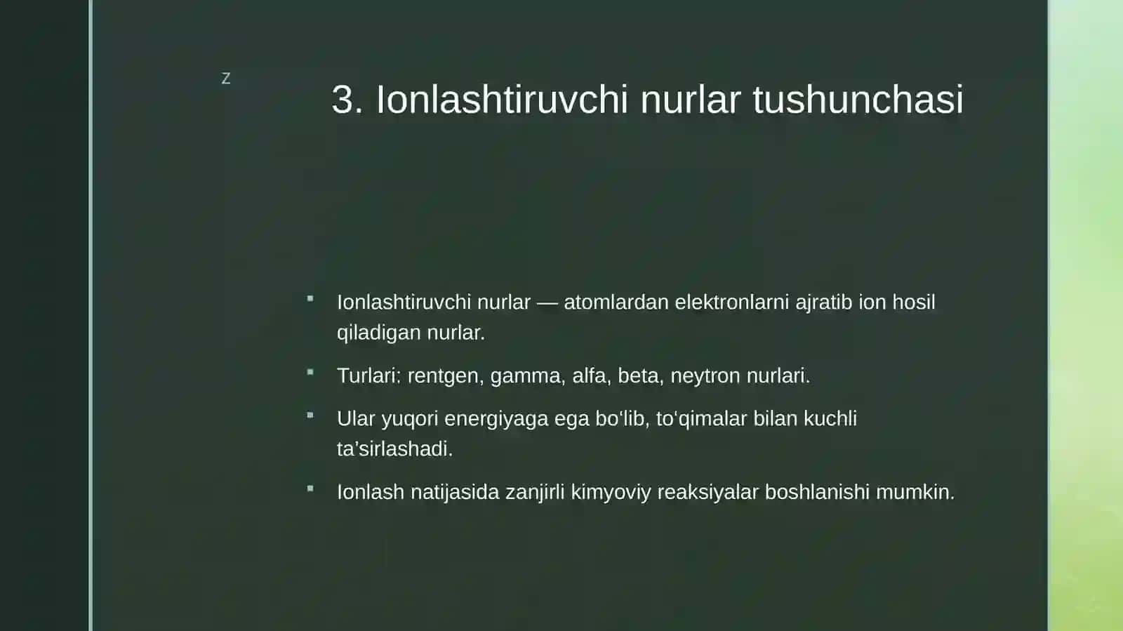 Tibbiy radiologiya: Fizik asoslar 4