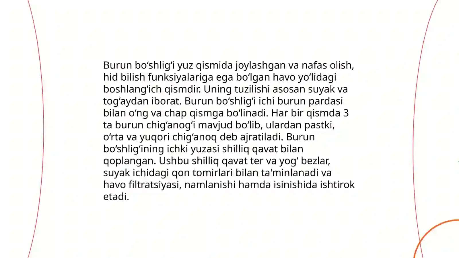 Burun va uning funksiyalari 4