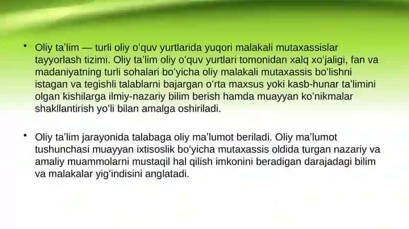 Oliy Ta’lim 4