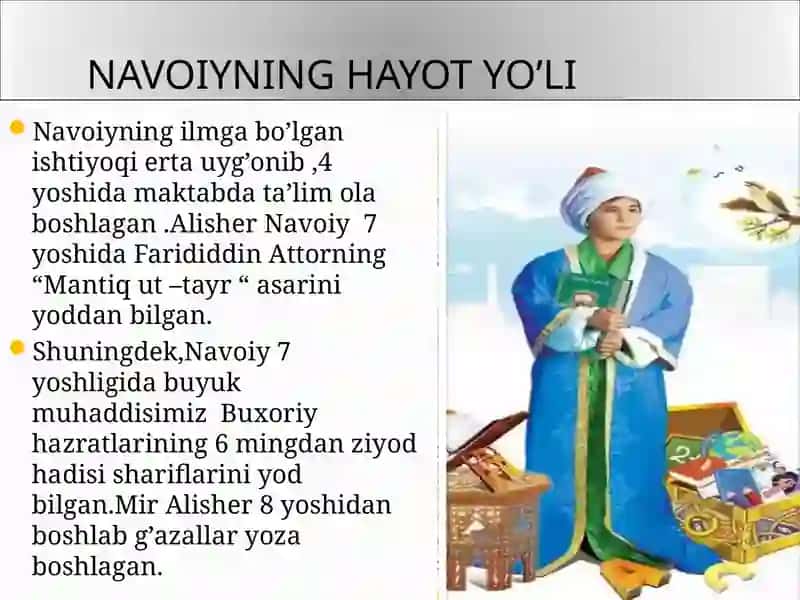 "ALISHER NAVOIY TAVALLUDINING 580 YILLIGI" 4