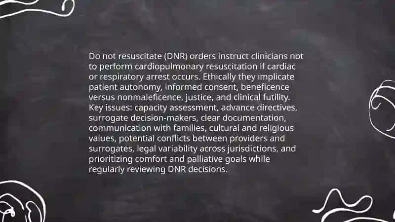 End-of-Life Care Ethical Dilemmas Discussion 4