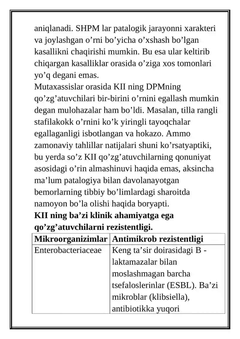 Kasalxona Ichi Infektsiyalari 4