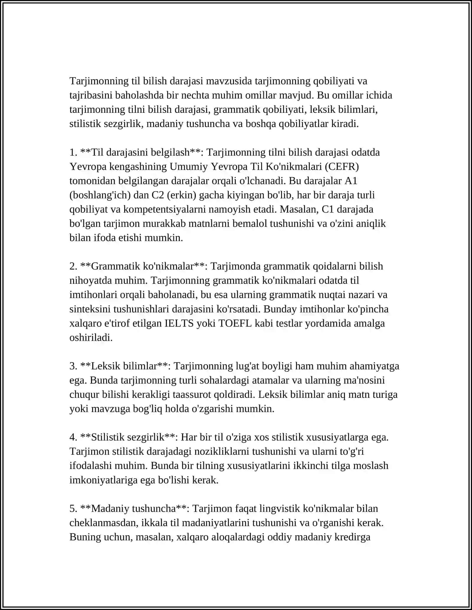 TARJIMON MADANIYATI VA ETIKETI 4