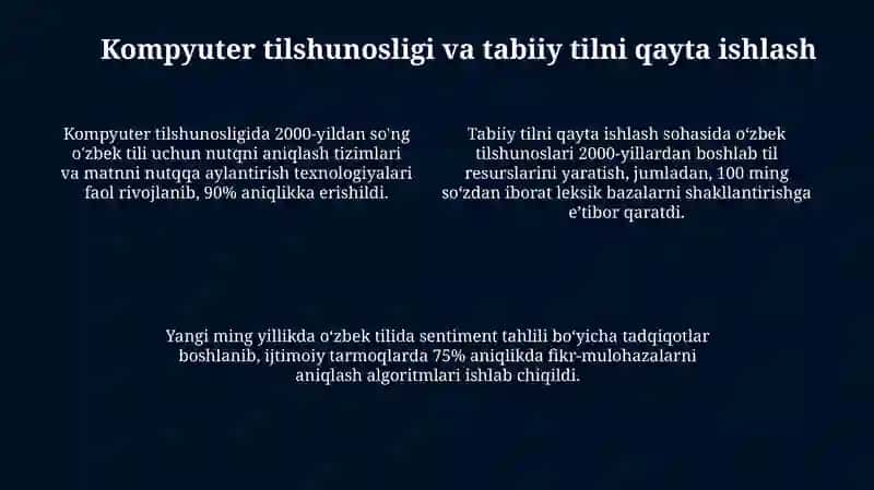 O‘zbek tilshunosligi yangi ming yillikda 4