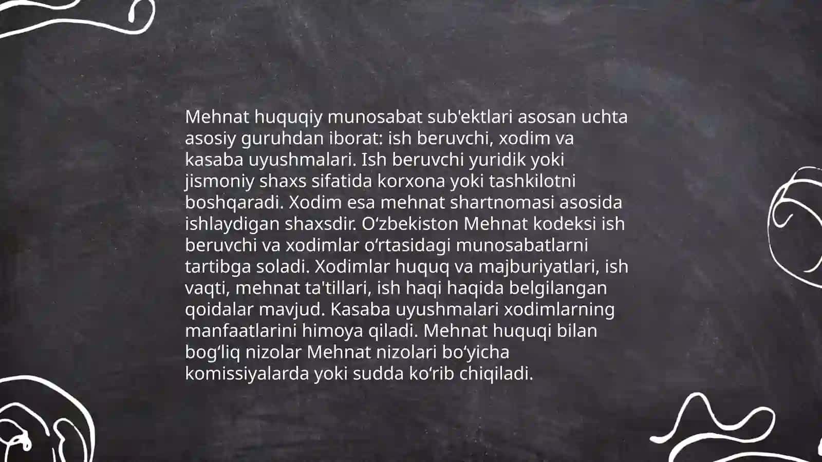 Mehdat huquqiy munosabat sub'ektlari 4