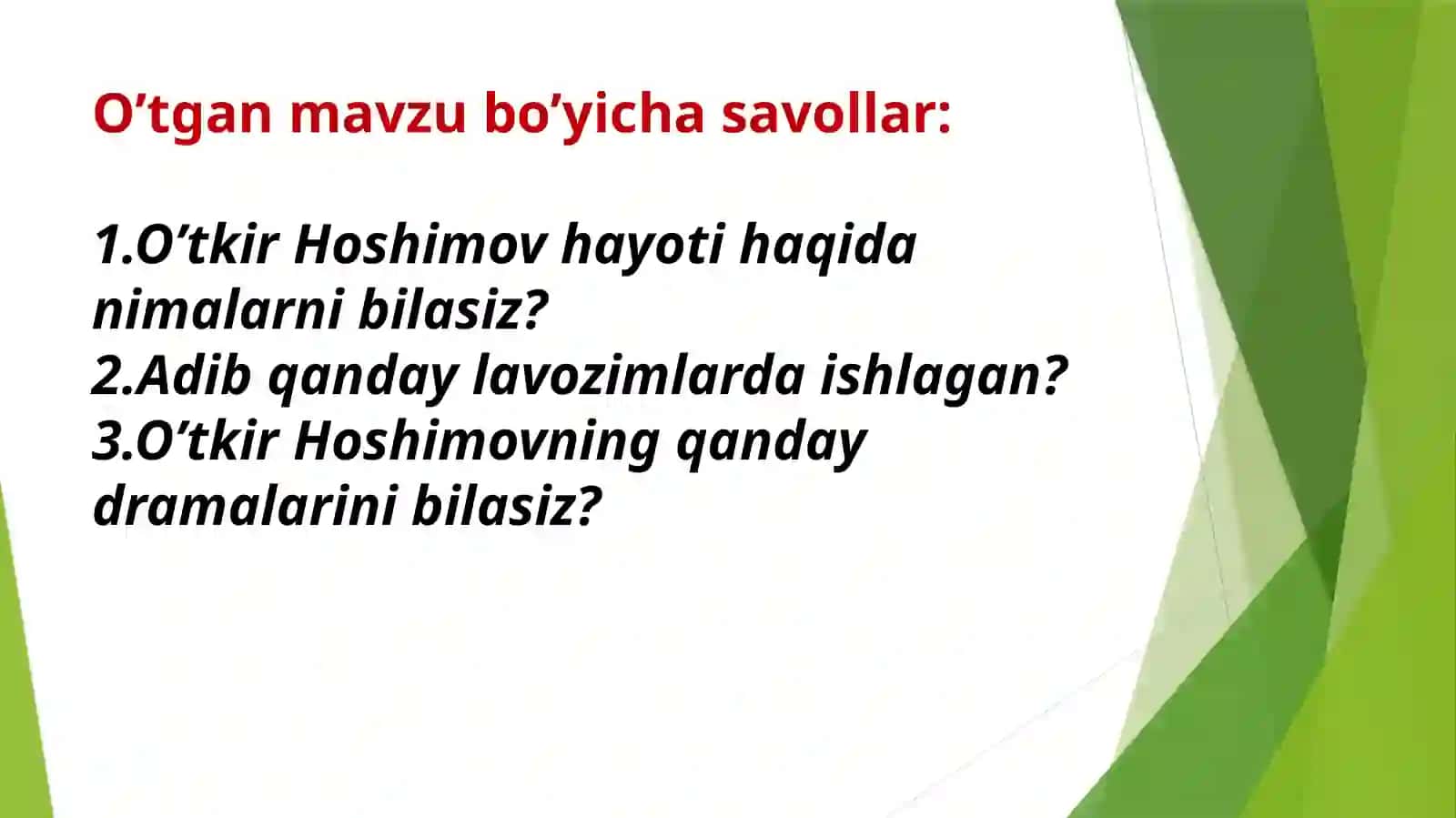 O’TKIR HOSHIMOVNING,,DUNYONING ISHLARI ‘’QISSASI 4