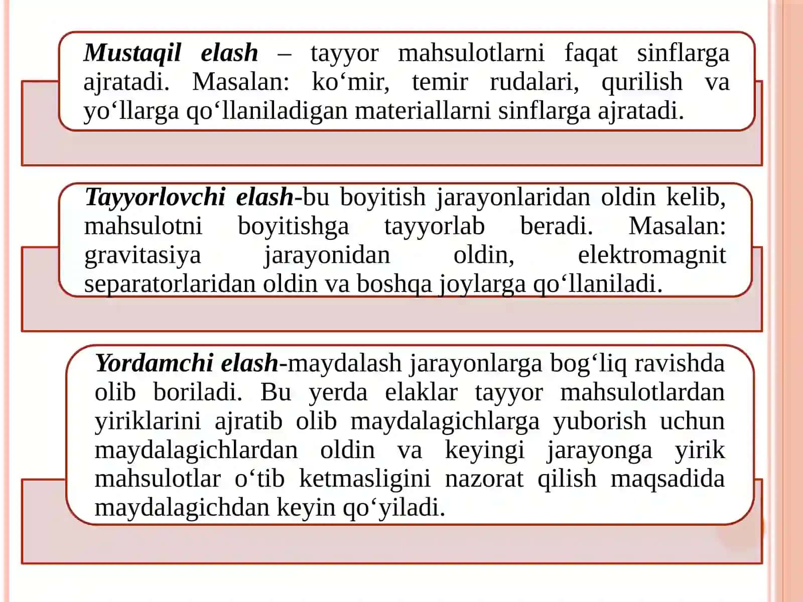 Elash jarayonining asoslari 4