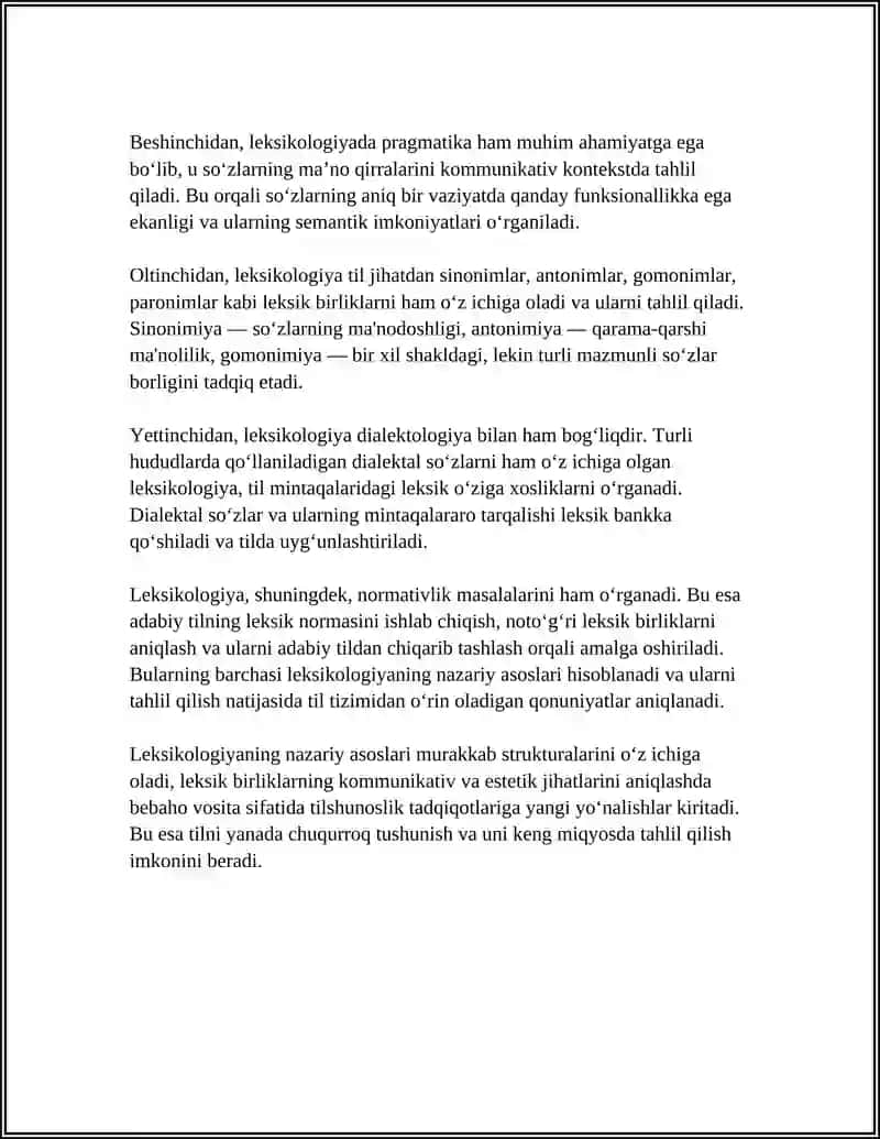 LEKSIKOLOGIYA 4