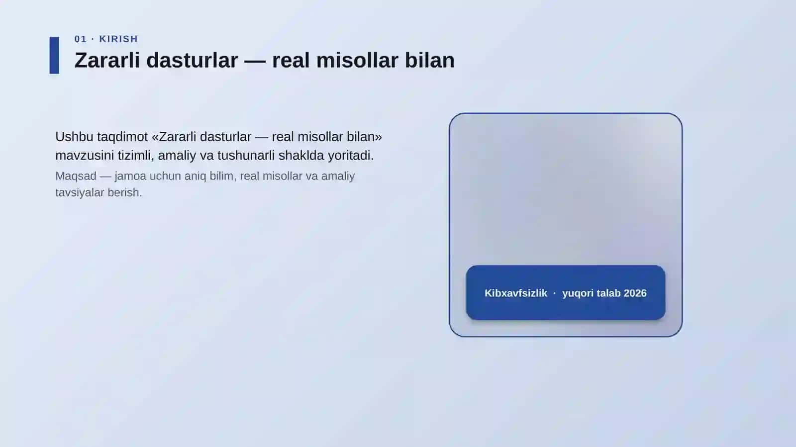 Zararli dasturlar — real misollar bilan 4