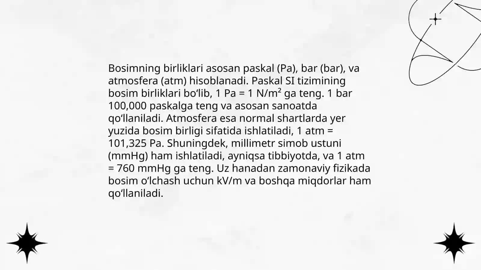 Bosim va uning birliklari. Paskal qonuni 4