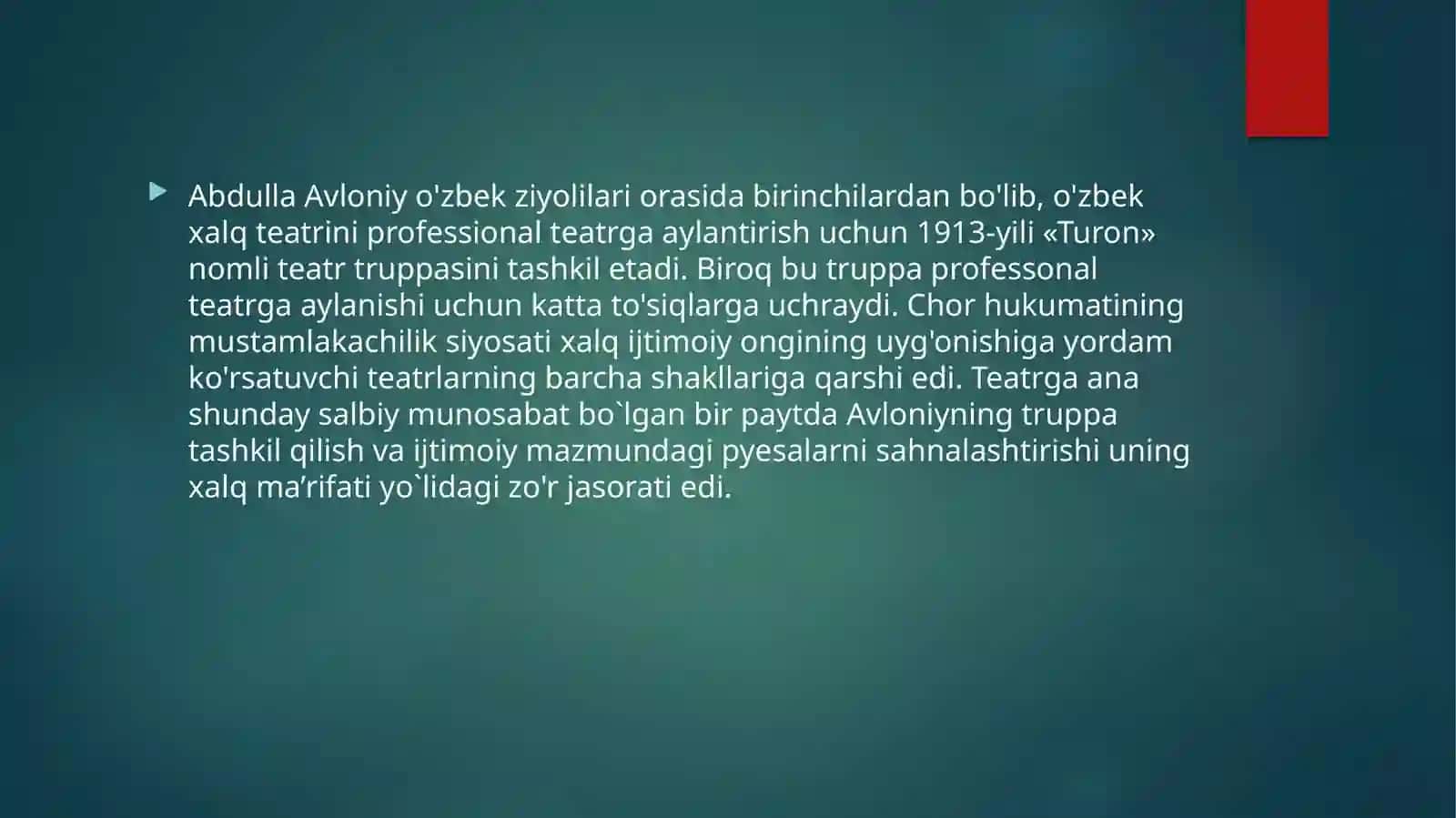ABDULLA AVLONIYNING PEDAGOGIK FAOLIYAT HAQIDAGI FIKRLARI 4