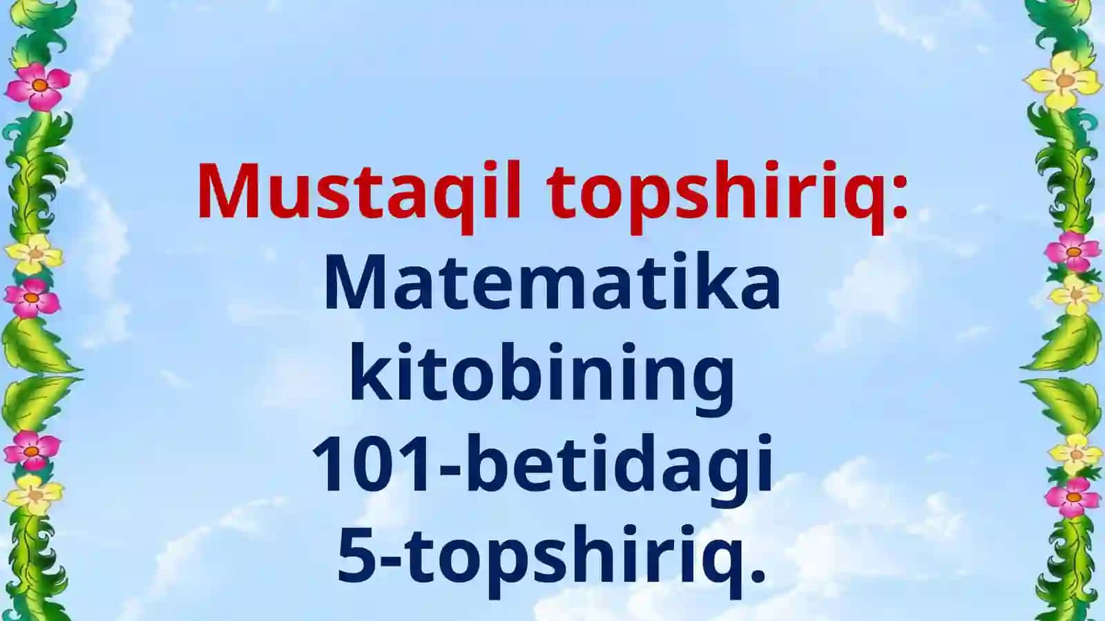 20 ICHIDA QO‘SHISH VA AYIRISH 4