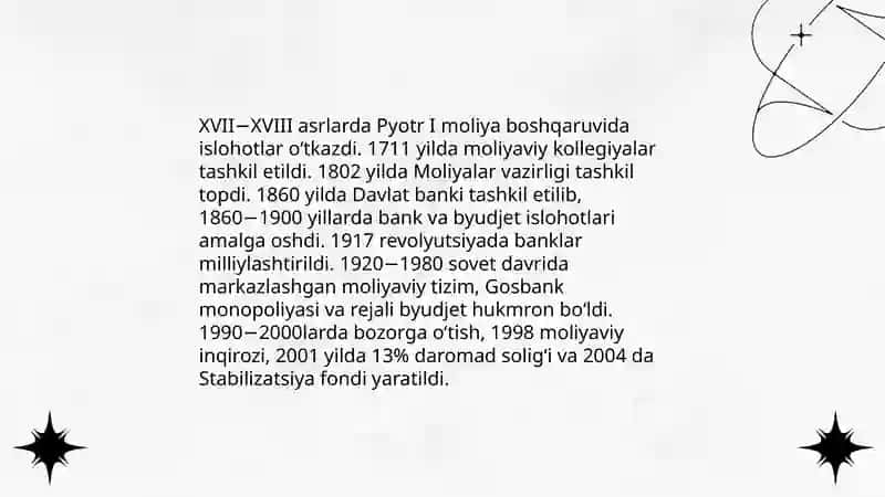 Rossiya davlatining moliyaviy tizimi 4