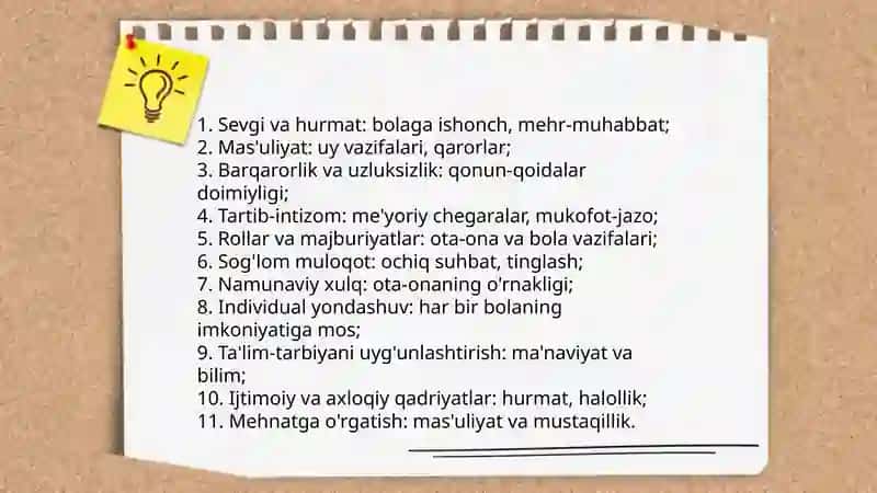 Oila tarbiyasi asoslari 4
