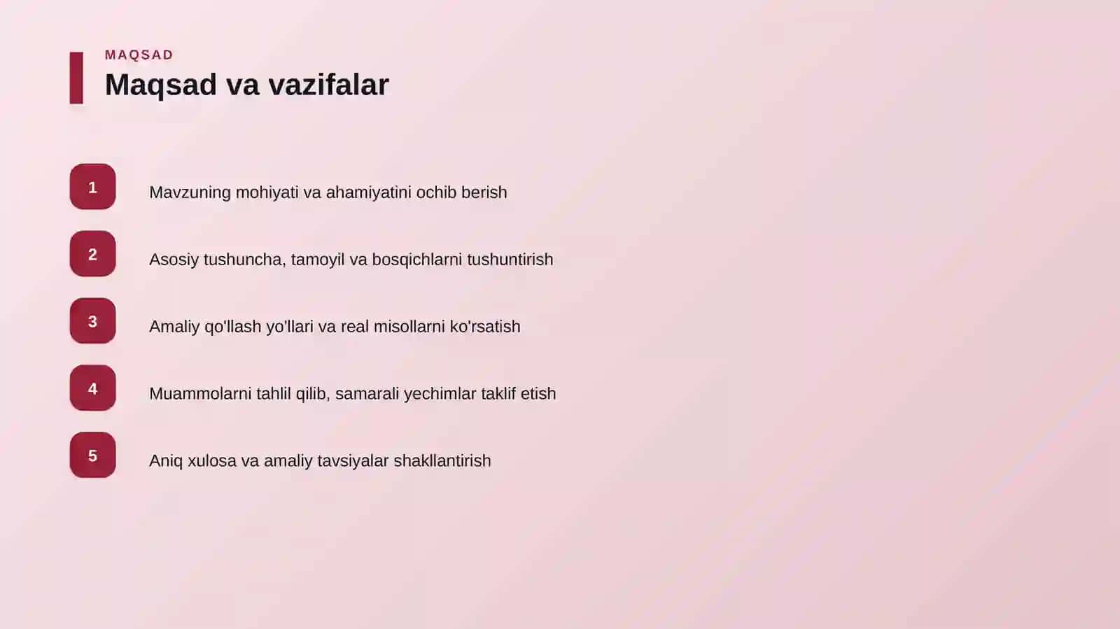 Tomorqa parvarishi — eng yaxshi amaliyotlar — 1-qism 4
