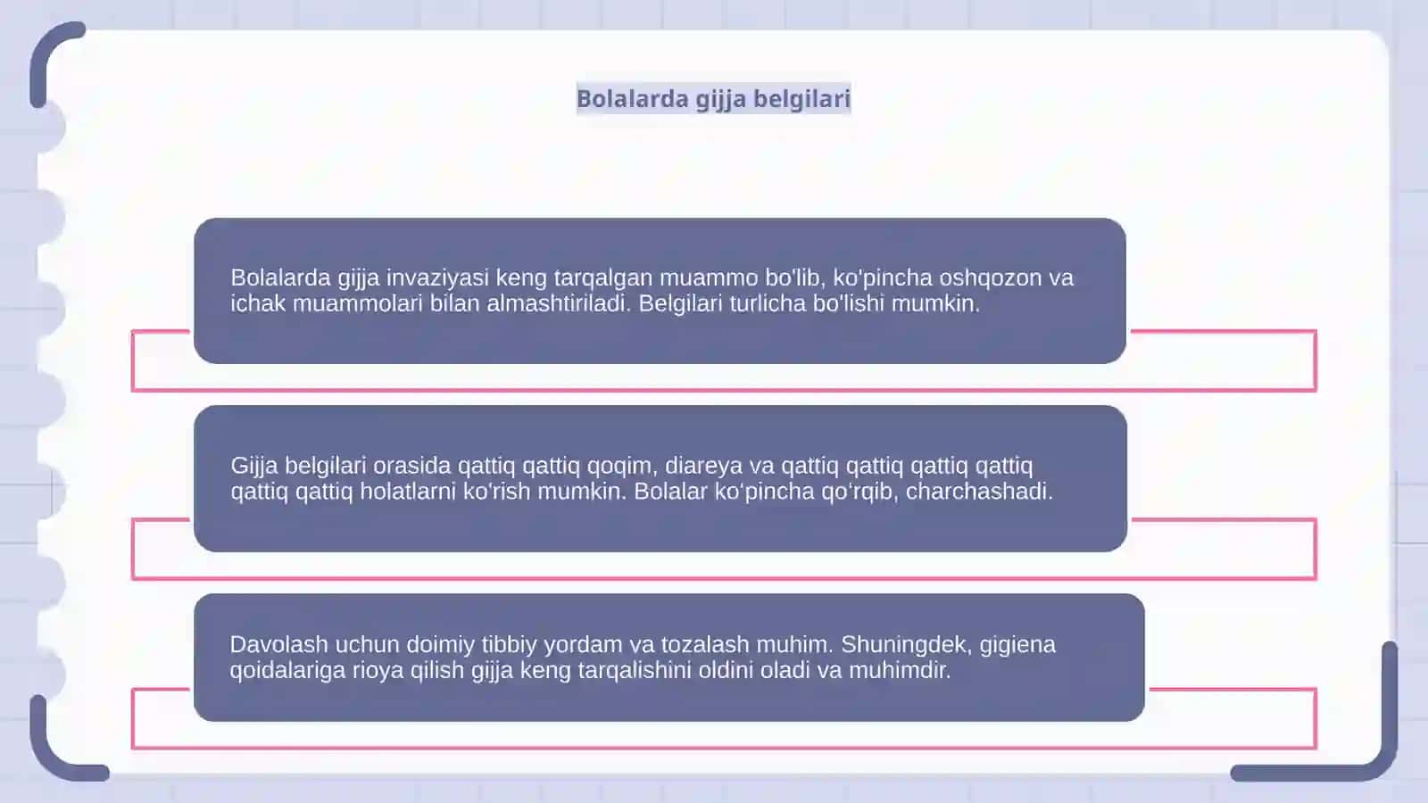 Bolalarda gijja invaziyasi 4