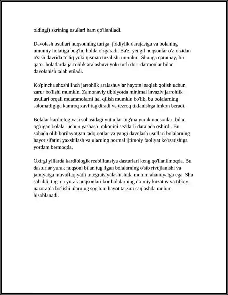 Bolalar kardiologiyasi 4