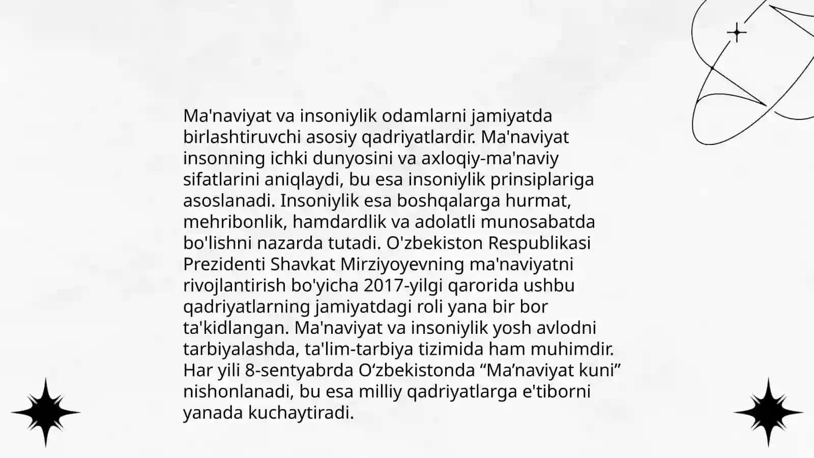 Ma'naviyatning kategoriyalari 4