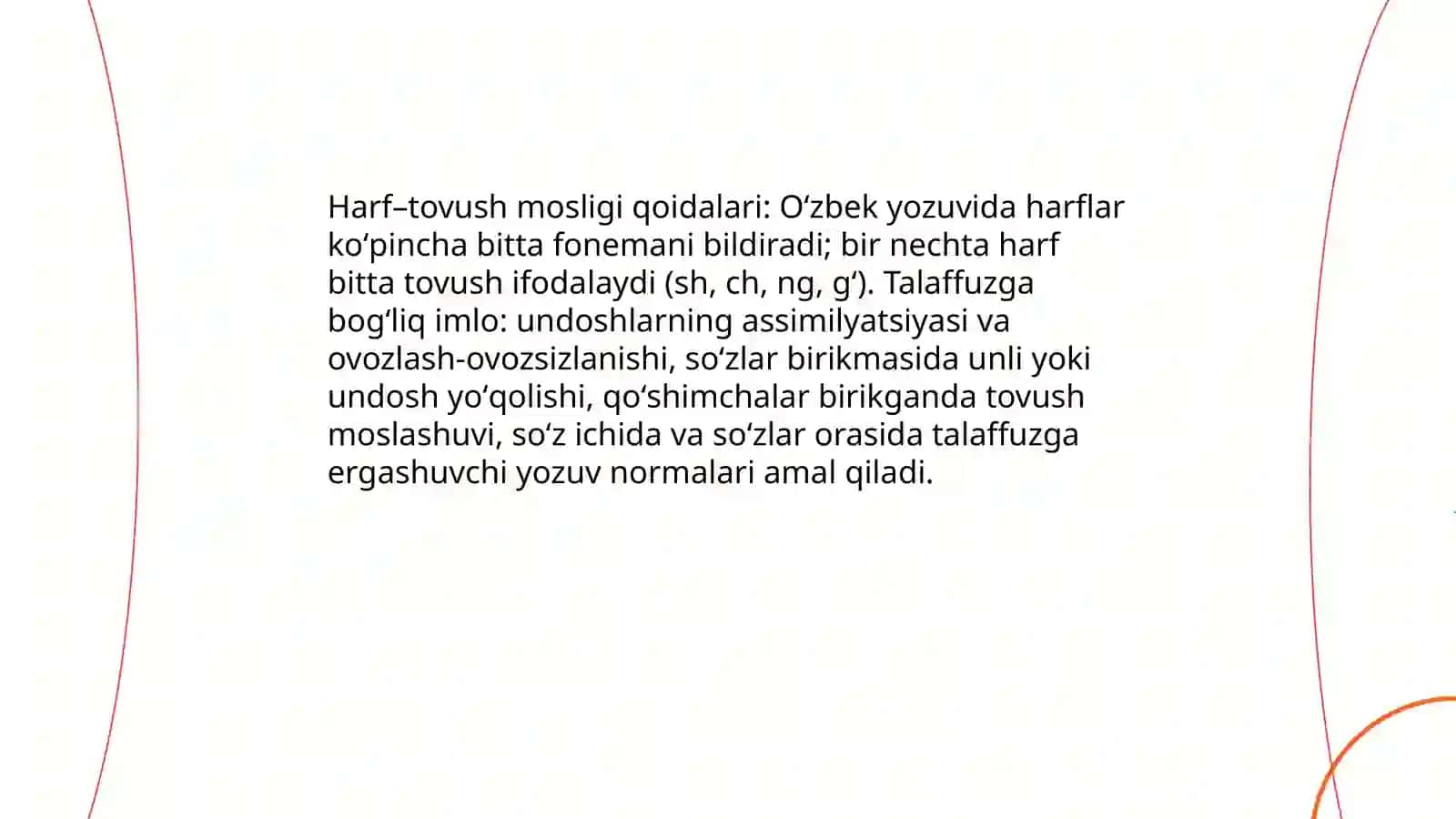 Oʻzbek tilining asosiy imlo qoidalari 4