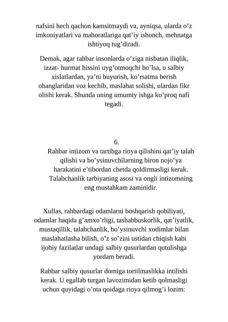 Rahbarlik uslubi 4