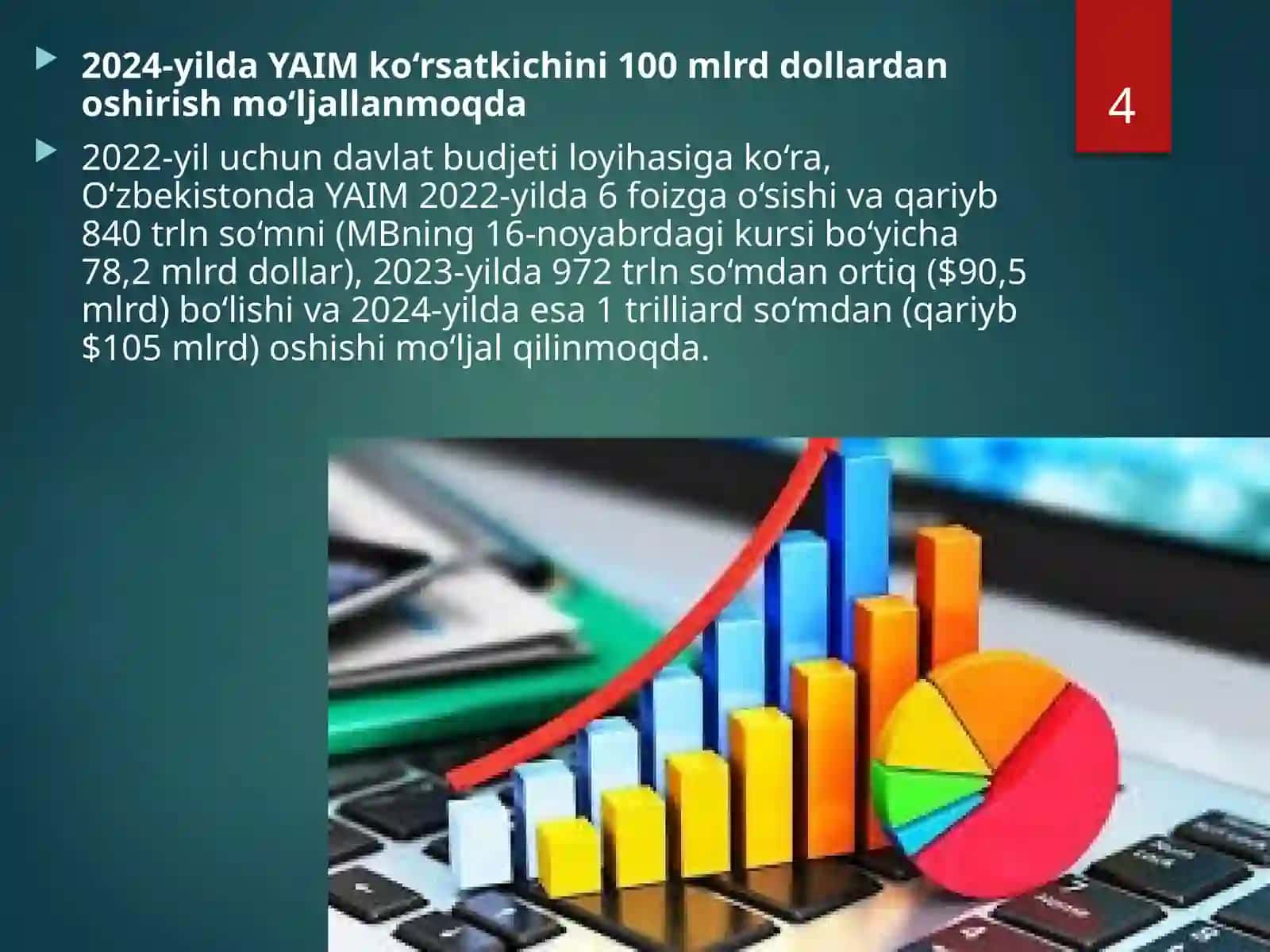 Yalpi ichki mahsulot (YaIM) va Yalpi milliy mahsulot (YaMM) 4
