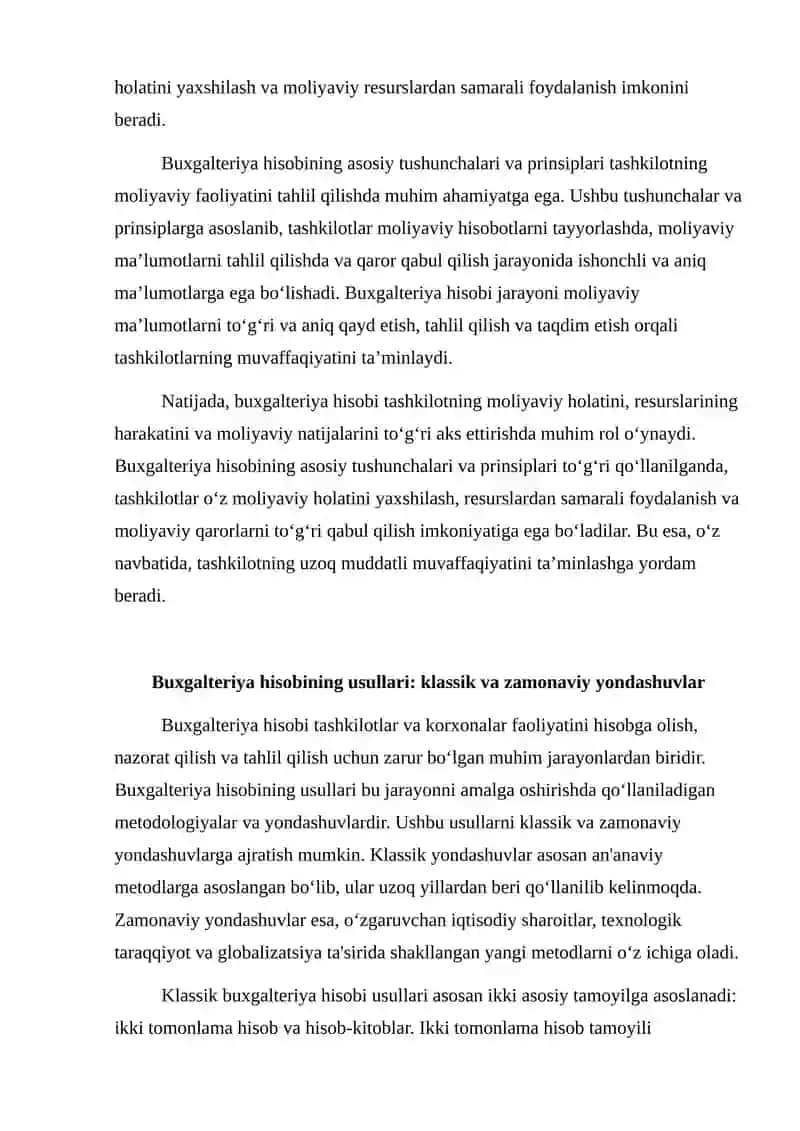 Buxgalteriya hisobining usullari 4