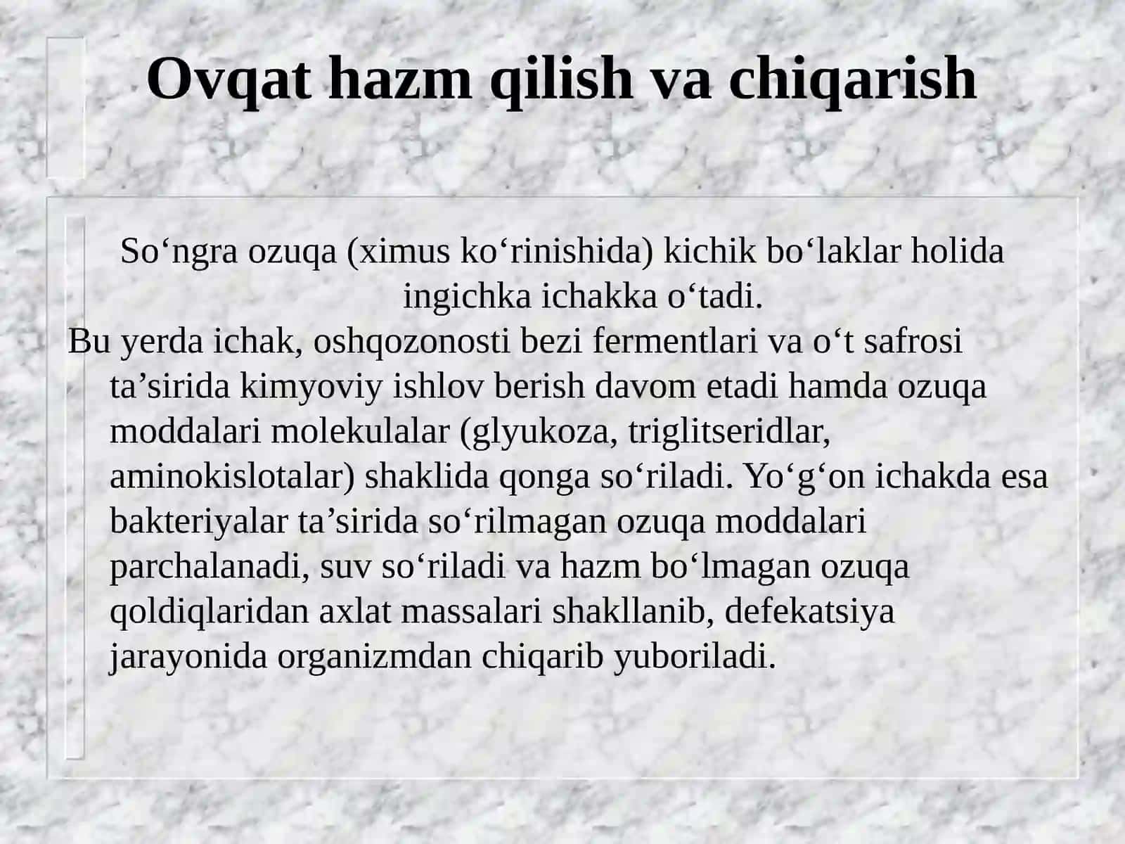 Oshqozon-ichak trakti patologiyalari 4