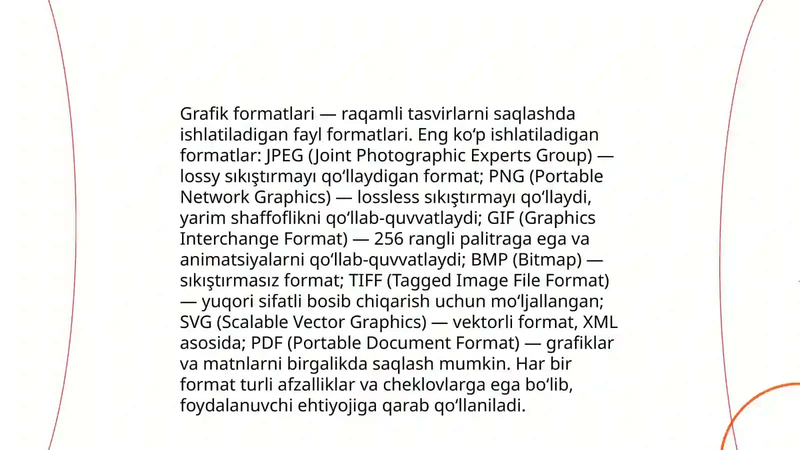 Kompyuter grafikasi tushunchasi 4