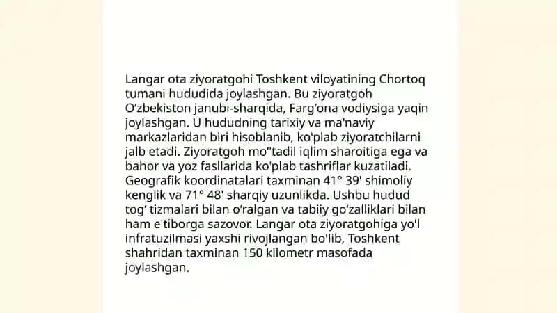 Langar ota ziyoratgohi 4