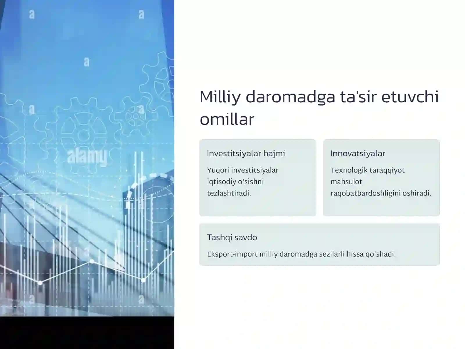 Milliy daromadlar va ish haqi rivojlanishi 4