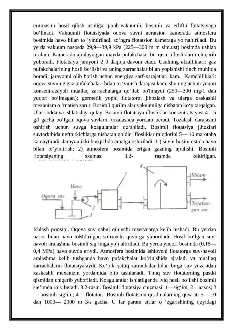 Oqava suvlarini tozalash 4