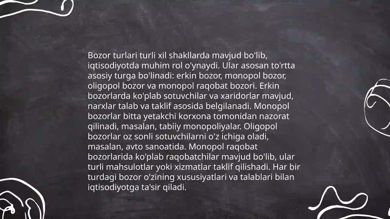 Bozor va uning vazifalari 4